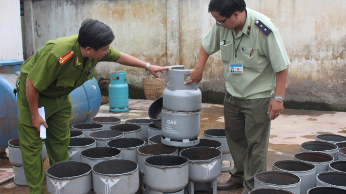 bình ga kém chất lượng gây cháy nổ