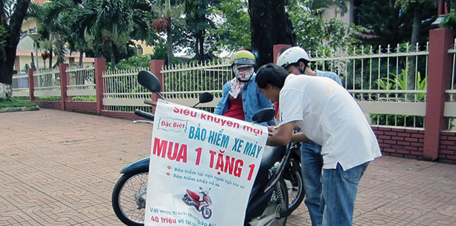 Cần quản lý chặt bảo hiểm xe máy