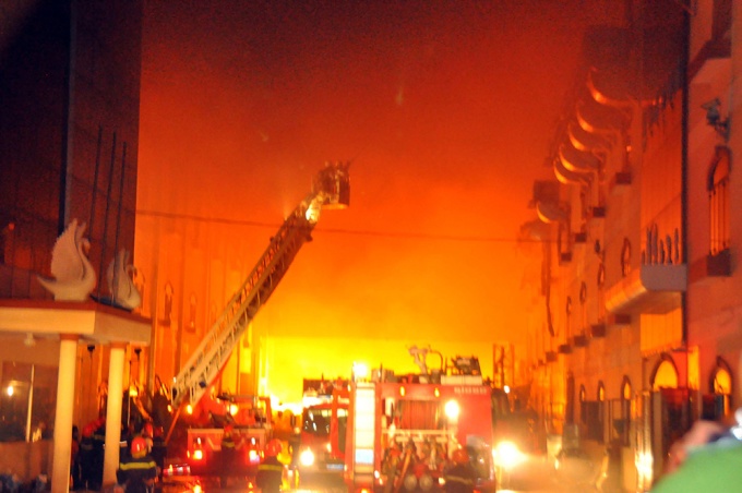 Mua bảo hiểm cháy nổ trung tâm thương mại