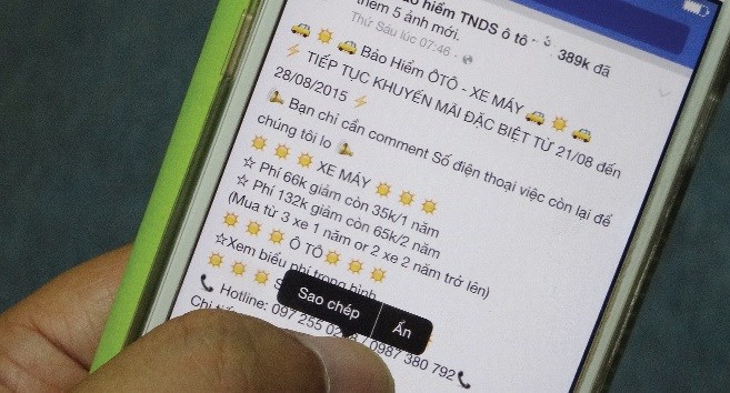 bán bảo hiểm hay quấy rối khách hàng